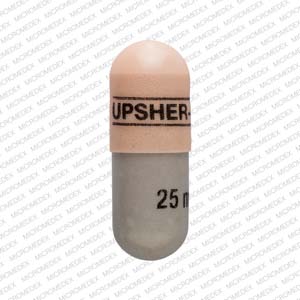 Topiramate extended-release 25 mg UPSHER-SMITH 25 mg Front