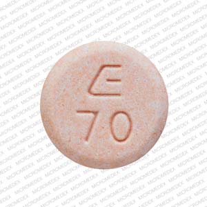 Lovastatin 10 mg E 70 Front