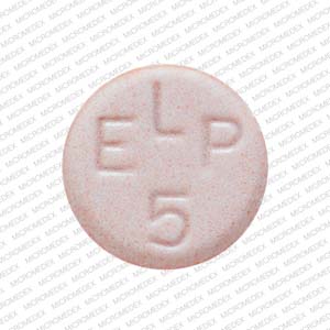 Enalapril maleate 5 mg ELP 5 Front
