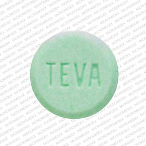Clonazepam 1 mg TEVA 833 Back