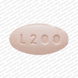 Carbidopa and levodopa extended-release 50 mg / 200 mg L200 Front