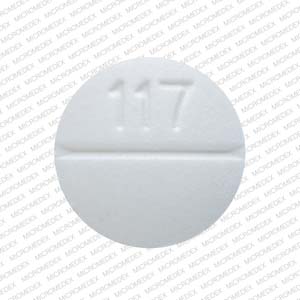 Aspirin and oxycodone hydrochloride 325 mg / 4.8355 mg 117 Front