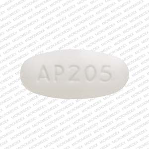 Alendronate sodium 70 mg AP205 Front