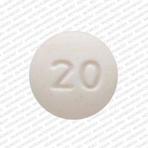 Nadolol 20 mg Z 4235 20 Front