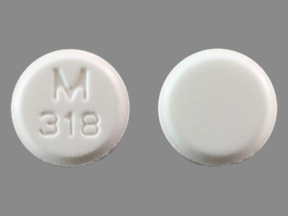 Pioglitazone hydrochloride 45 mg (base) M 318