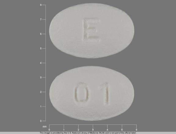 Carvedilol 3.125 mg E 01