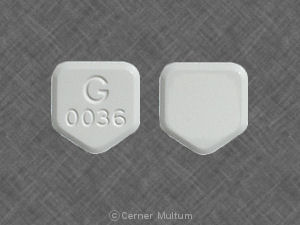 Pill G 0036 White Five-sided is Acyclovir