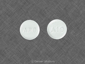 Alendronate sodium 10 mg APO A10