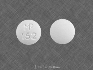 Atenolol and chlorthalidone 100 mg / 25 mg MP 152