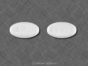 Azithromycin dihydrate 500 mg APO AZ500