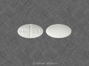 Benztropine mesylate 1 mg par 165