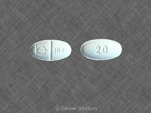 Demadex 20 mg Logo 104 20