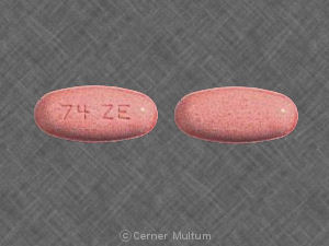 Erythromycin ethylsuccinate 400 mg 74 ZE