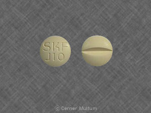 Pill SKF J10 Yellow Round is Eskalith-CR
