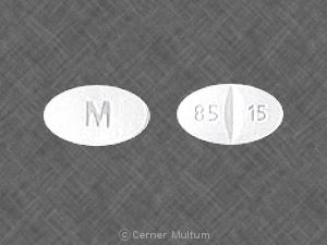 Pill 8515 M White Oval is Flecainide Acetate