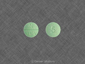 Glyburide 5 mg N 344 5