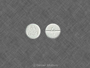 Hydromorphone hydrochloride 4 mg 4 54 609