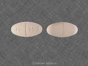 Metformin hydrochloride 1000 mg MP 753