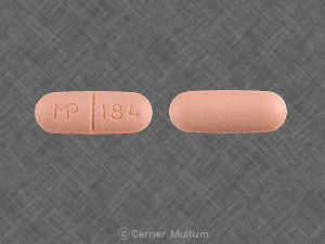 Metoprolol tartrate 50 mg MP 184
