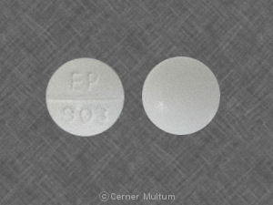 Pill EP 903 White Round is Phenobarbital