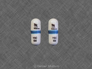 Retrovir 100 mg LOGO Wellcome Y9C 100