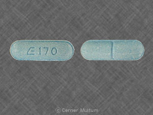 Pill E170 Blue Oval is Sotalol Hydrochloride