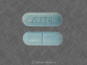 Pill E174 Blue Oval is Sotalol Hydrochloride