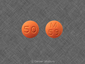Thioridazine hydrochloride 50 mg 50 M 59