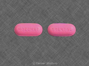 Trental 400 mg HOECHST TRENTAL