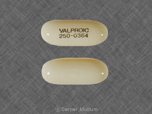 Valproic acid 250 mg VALPROIC 250-0364
