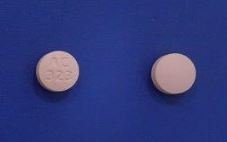 Pill AC 323 Pink Round is Zolmitriptan