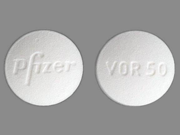Vfend 50 mg Pfizer VOR50