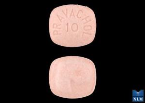 Pravachol 10 mg PRAVACHOL 10 LOGO P