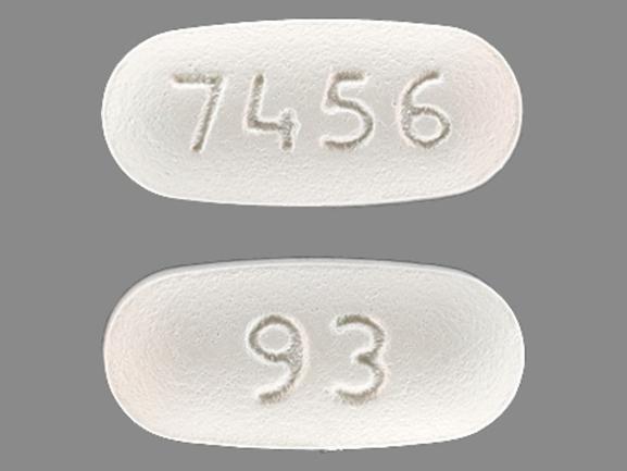 Glipizide and metformin hydrochloride 2.5 mg / 500 mg 93 7456