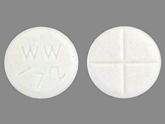 Captopril 25 mg WW 172