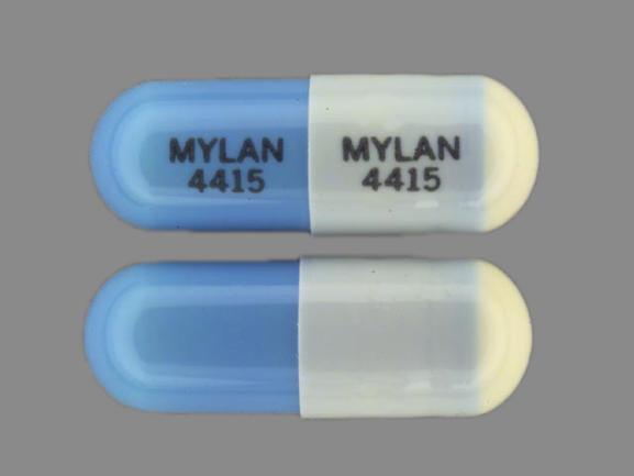 Flurazepam hydrochloride 15 mg MYLAN 4415 MYLAN 4415