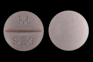 Pill M S23 Orange Round is Sotalol Hydrochloride (AF)