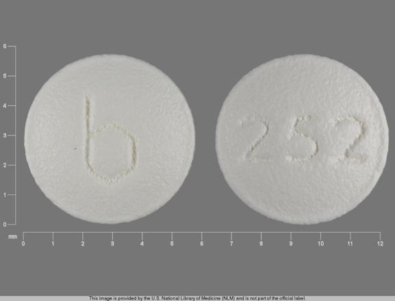 Pill 252 b White Round is Dipyridamole