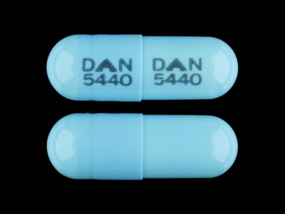 Doxycycline hyclate 100 mg DAN 5440 DAN 5440