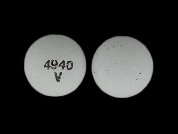 Pill 4940 V Gray Round is Perphenazine