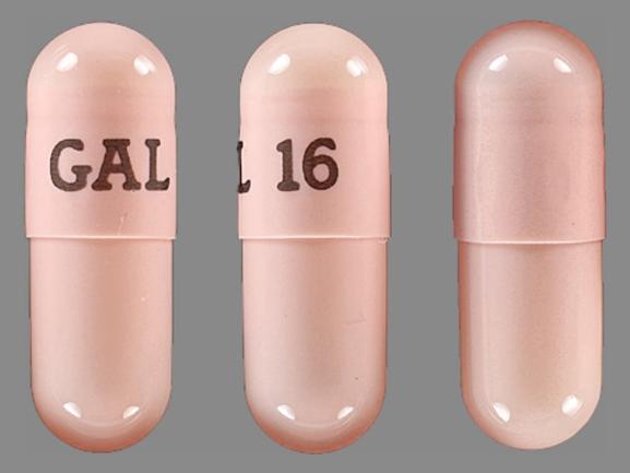 Pill GAL 16 is Razadyne ER 16 mg