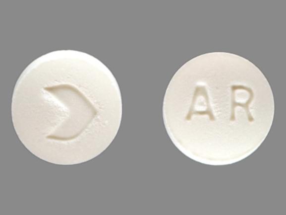 Pill > AR White Round is Acarbose