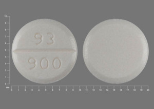 Pill 93 900 White Round is Ketoconazole