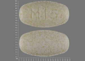 Pill M15 Yellow Oval is Urocit-K