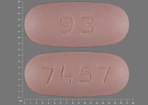 Glipizide and metformin hydrochloride 5 mg / 500 mg 93 7457