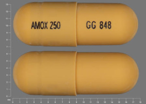 Amoxicillin 250 mg GG 848 AMOX 250