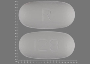 Ciprofloxacin hydrochloride 750 mg R 128