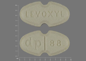 Pill LEVOXYL dp 88 Green Oval is Levoxyl