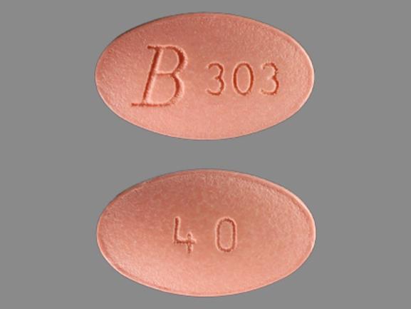 B 303 40 Pill Images Pink Elliptical Oval Drugs Com Pill Identifier