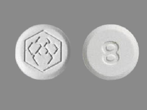 Fanapt 8 mg (logo 8)